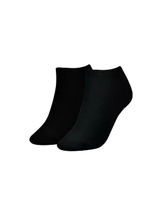 TOMMY HILFIGER | Sneaker Socken 2-er Pkg. black | 